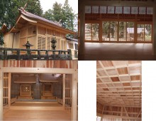神社仏閣の建築工事